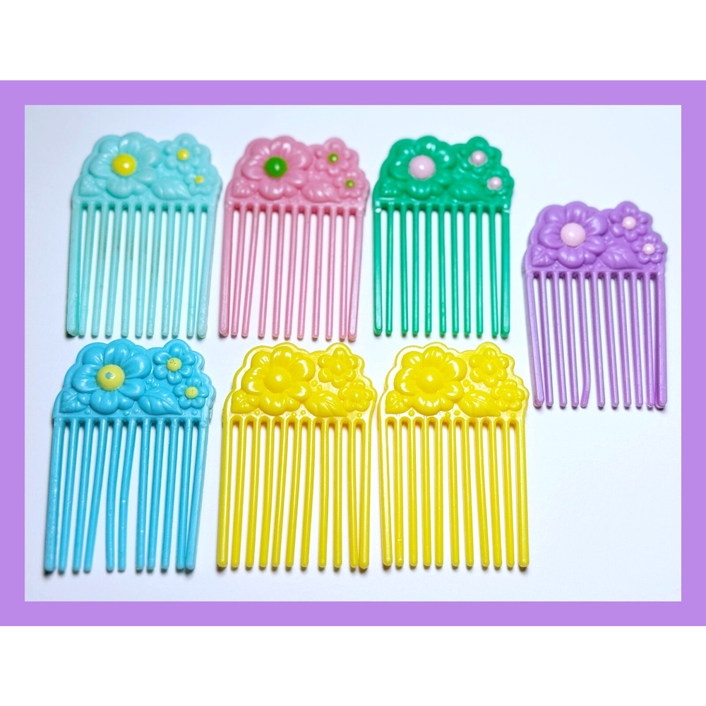My Little Pony MLP G1 Vtg 80’s Flower Picks Comb Brush Accessories Lot Flutter